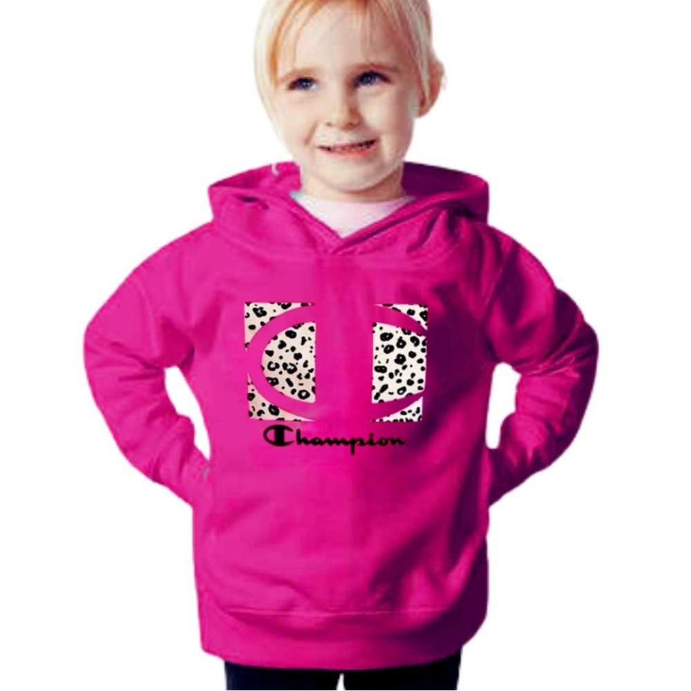 NEW Champion Cheetah Girls Pink Toddler Sweatshirt Hoodie SZ 3T